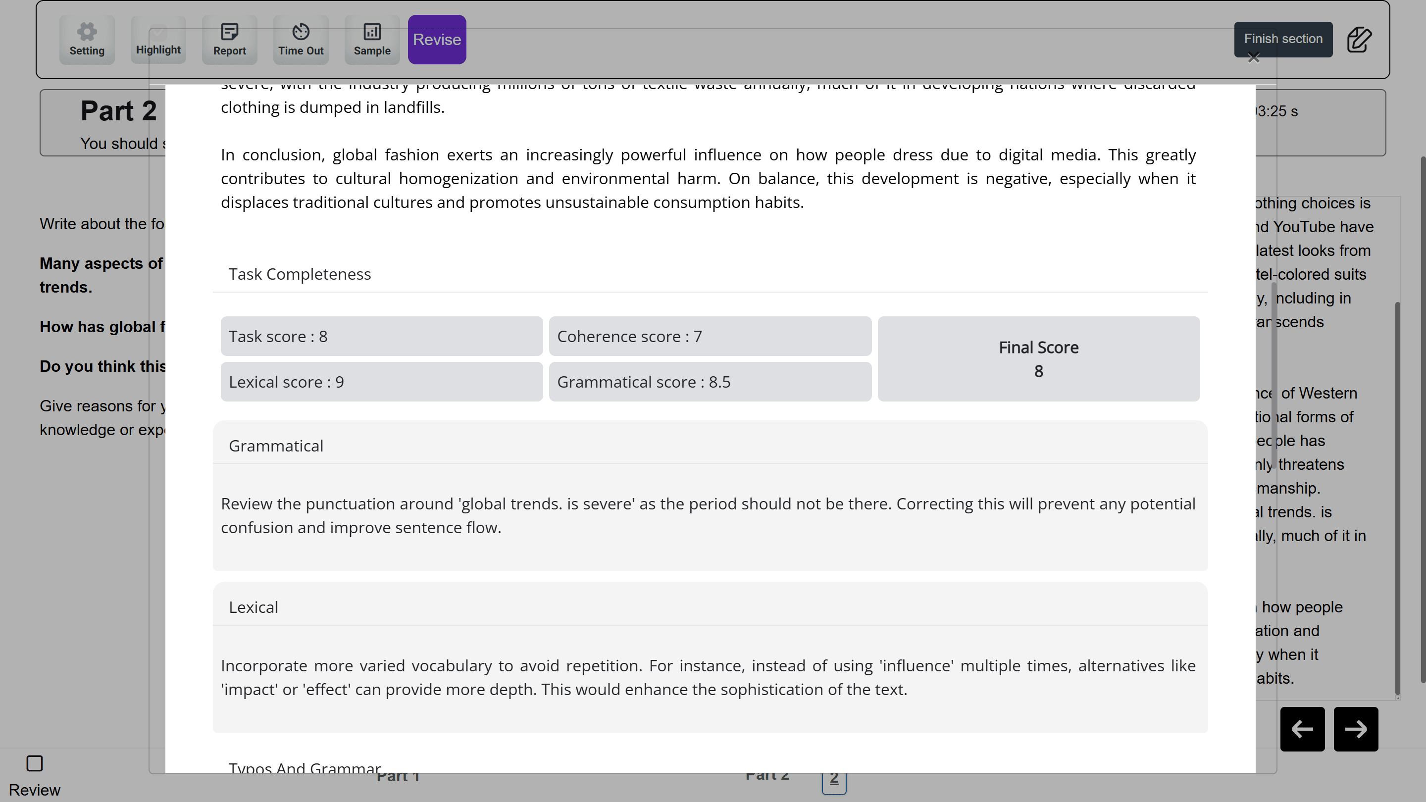 Speaking و Writing رو متفاوت تمرین کن mockup